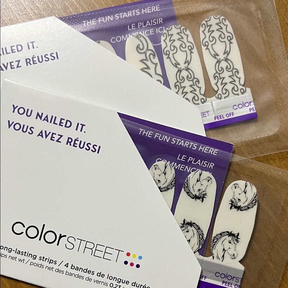 BOGO COLOR STREET | Made for Walking and Giddy Up Accent Nails